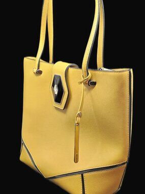 Cromia Tote Bag in YellowMustard Like New